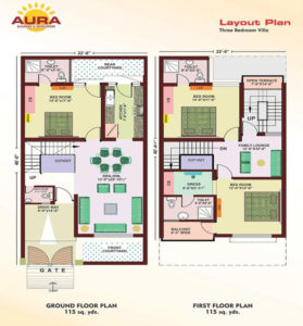 Aura Villas in Sunny Enclave, Sector-125 Kharar, Mohali. These Villas ...